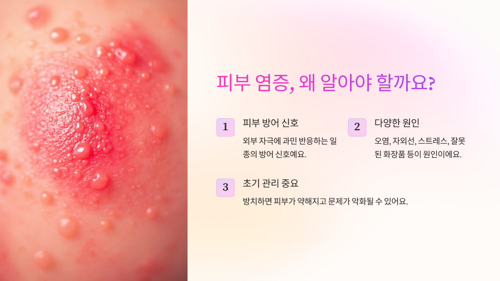 피부 염증, 왜 우리가 알아야 할까?