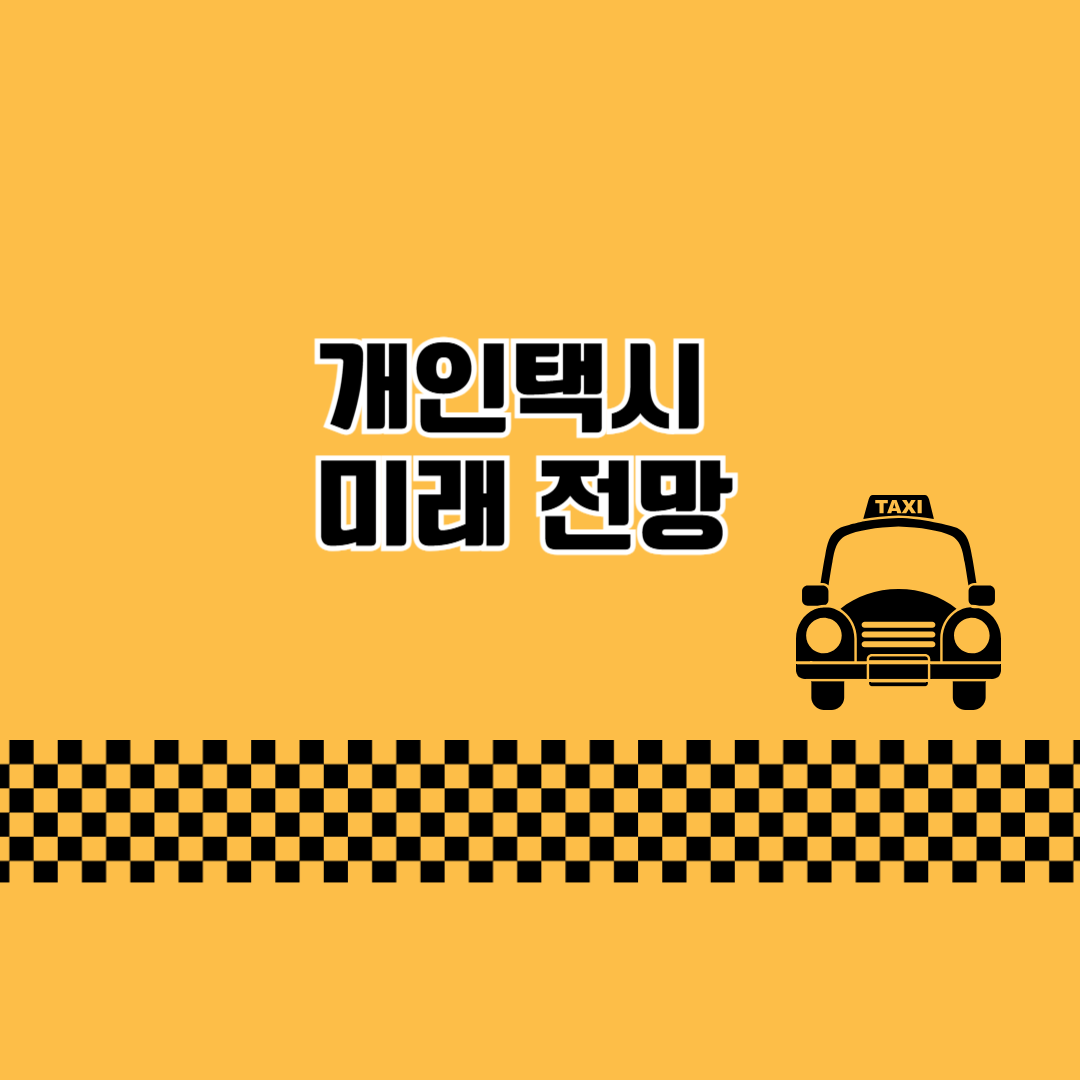 개인택시 미래 전망