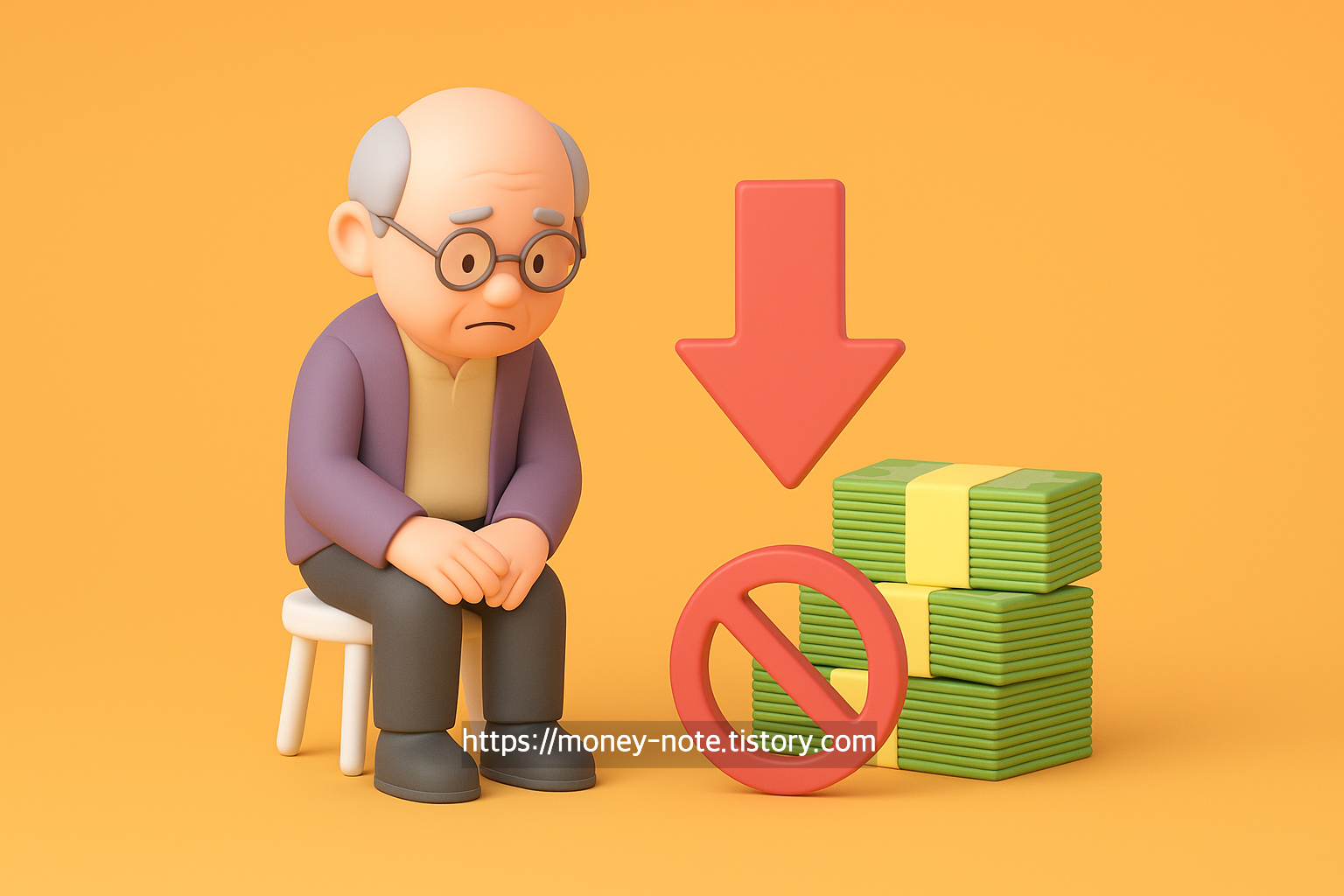 2025 기초노령연금 기초연금 감액 사유