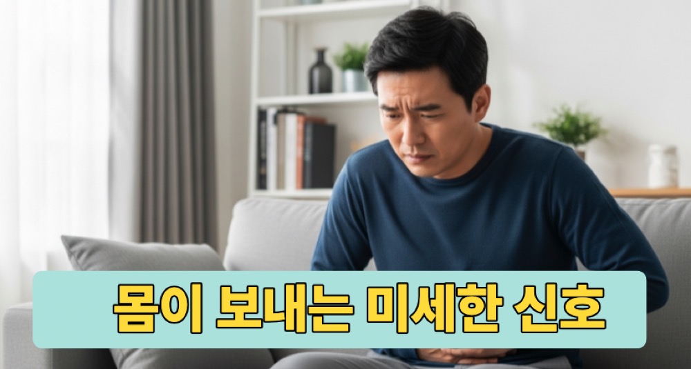 췌장암 초기증상 복부 불편