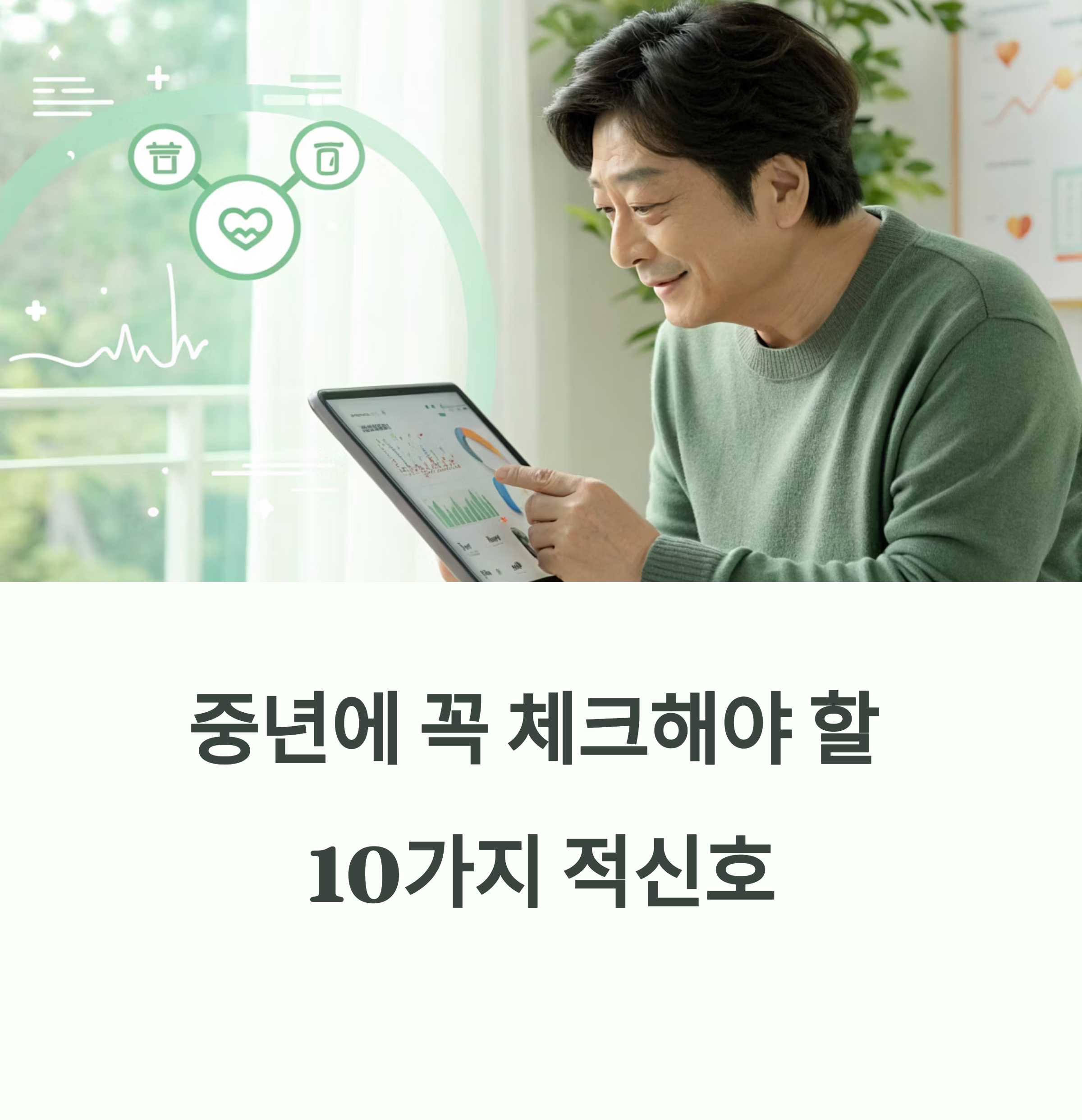 삐걱거리는 몸? 중년에 꼭 체크해야 할 10가지 적신호에 대한 이미지