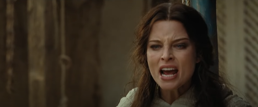 소리를지르고있는레이첼