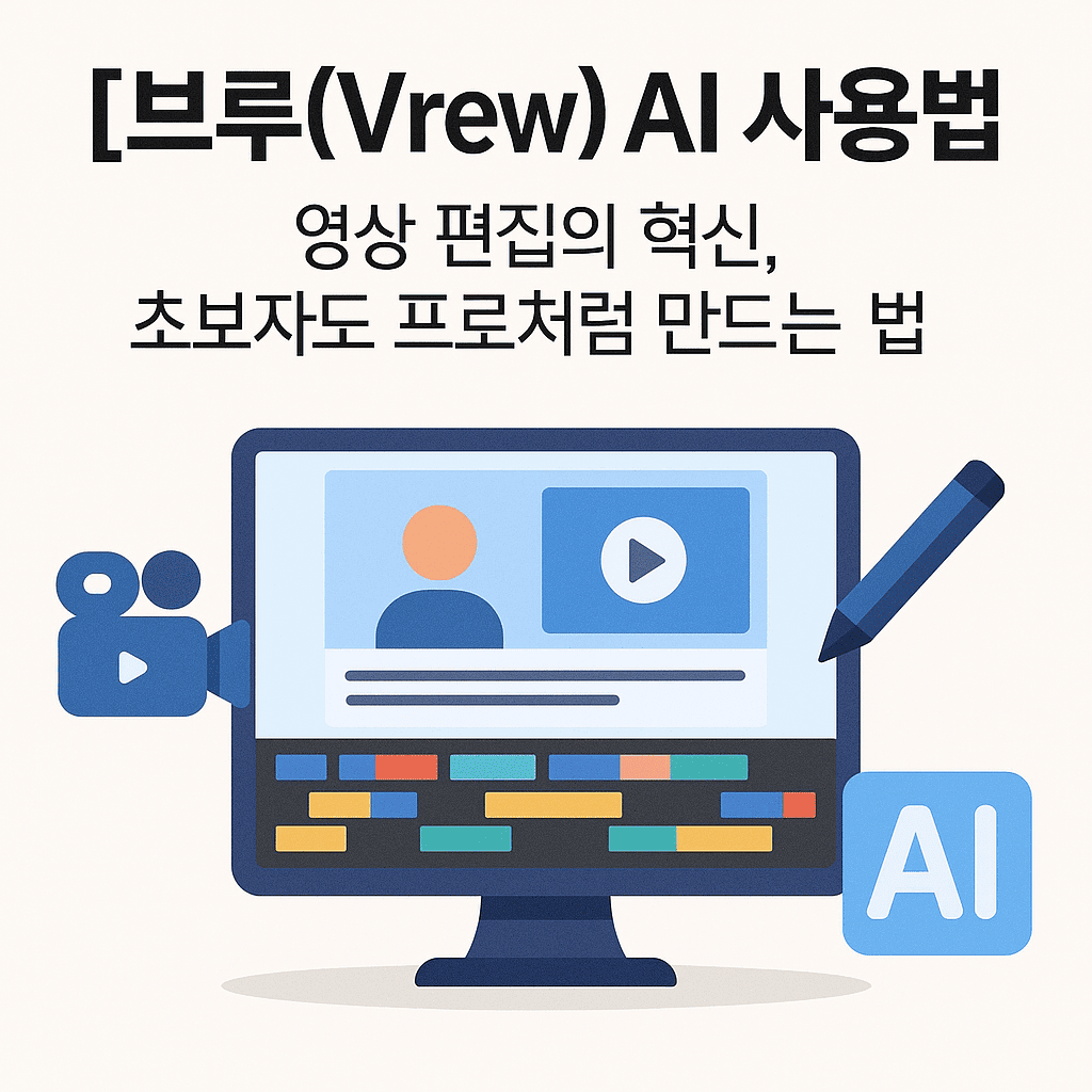 브루(Vrew) AI 사용법: 혁신적인 영상 편집의 모든 것