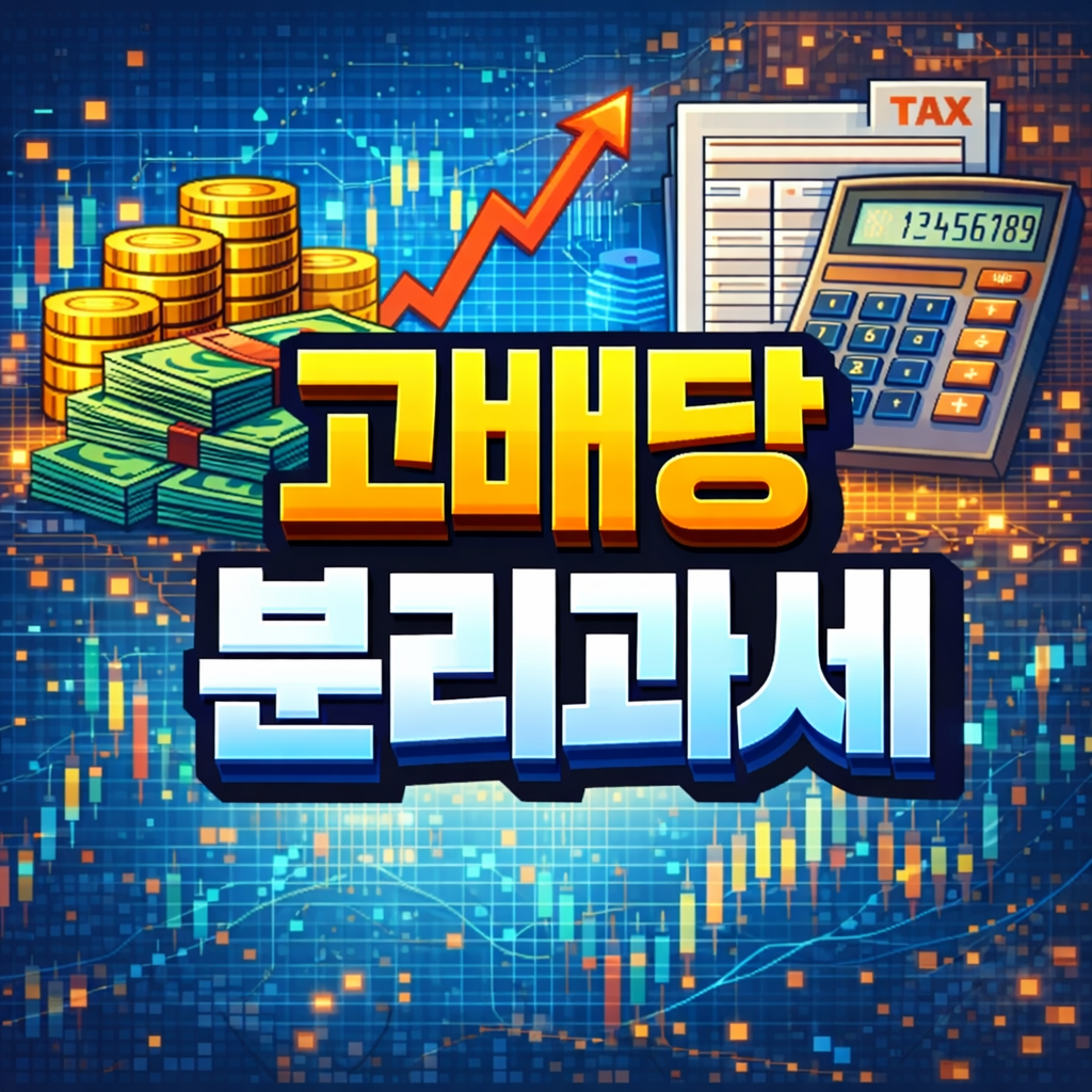 배당소득 세금 완화 정책, 고배당 분리과세 제도 설명