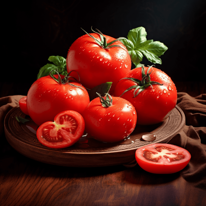 매혹적인-빨간-빛깔-토마토