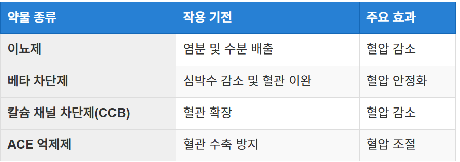 약물 치료와 대안