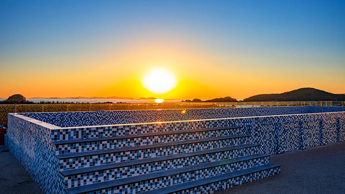 인천 조탕 낙조