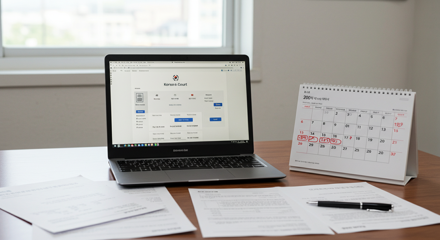 민사소송&amp;#44; 법원서류&amp;#44; 전자소송