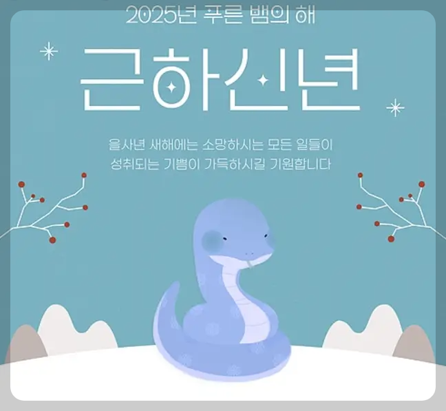2025년 을사년
