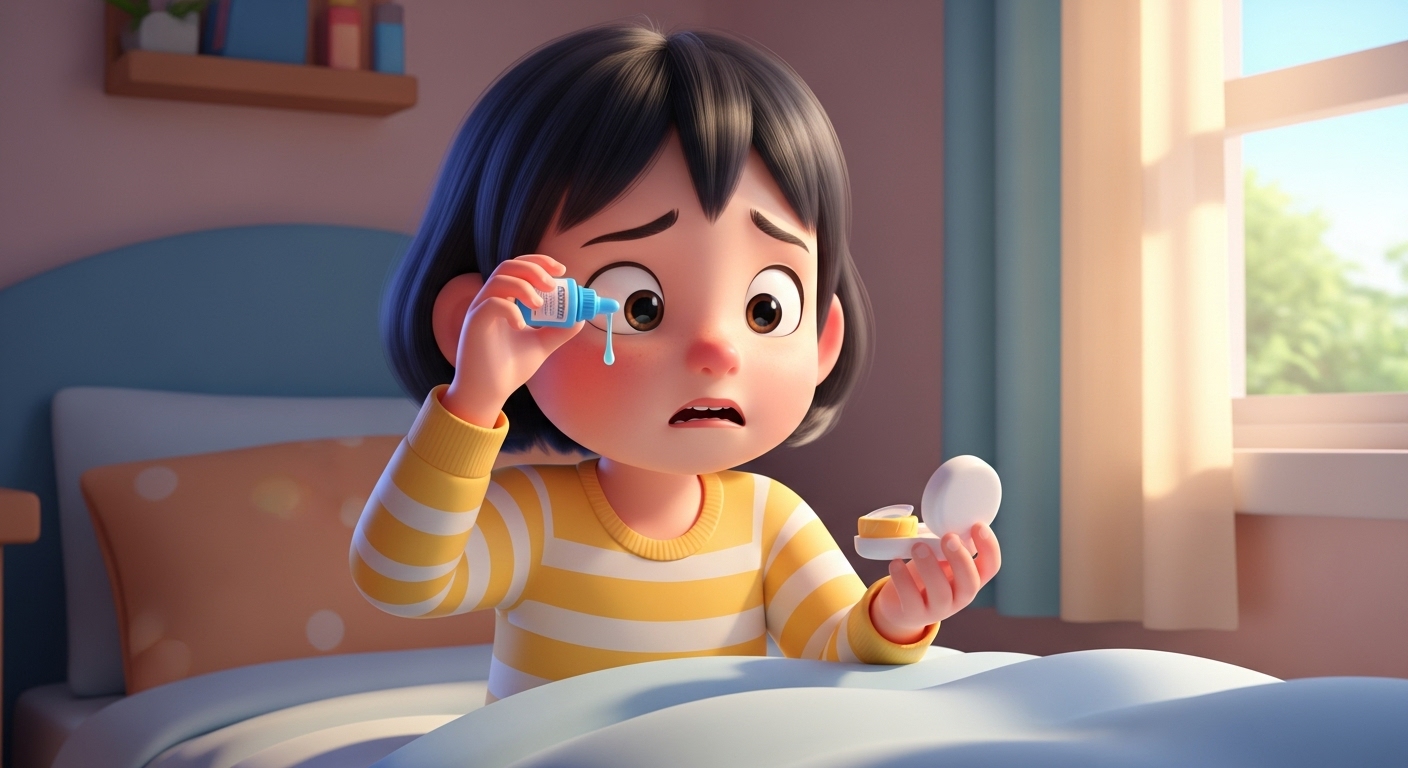 각막미란&amp;#44; 렌즈수명