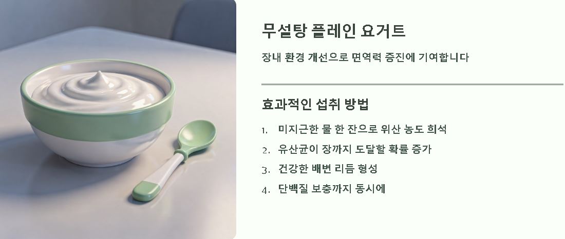 공복에 먹으면 좋은 음식