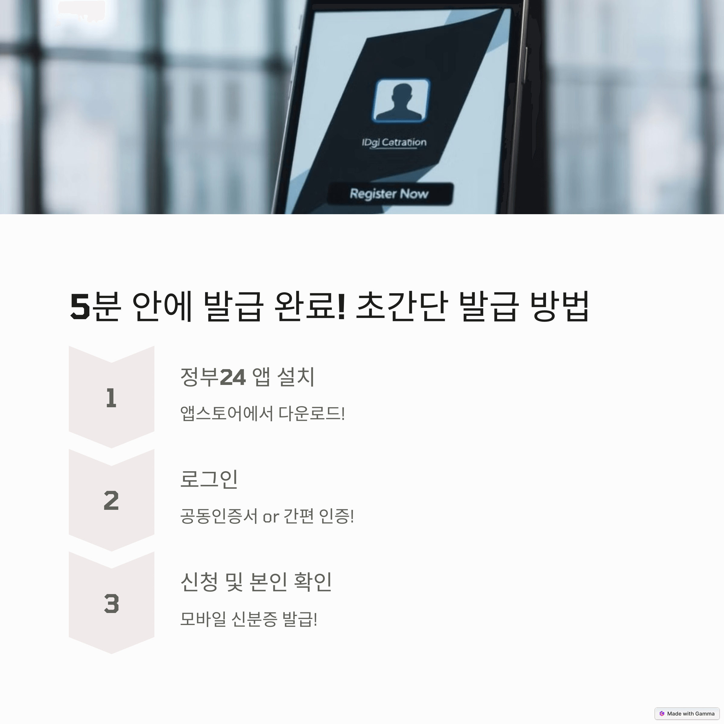 모바일 주민등록증