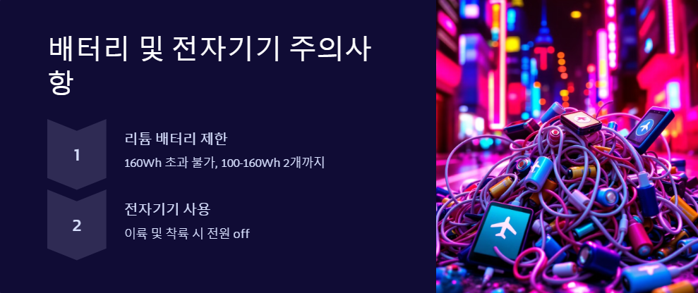 리튬배터리규정