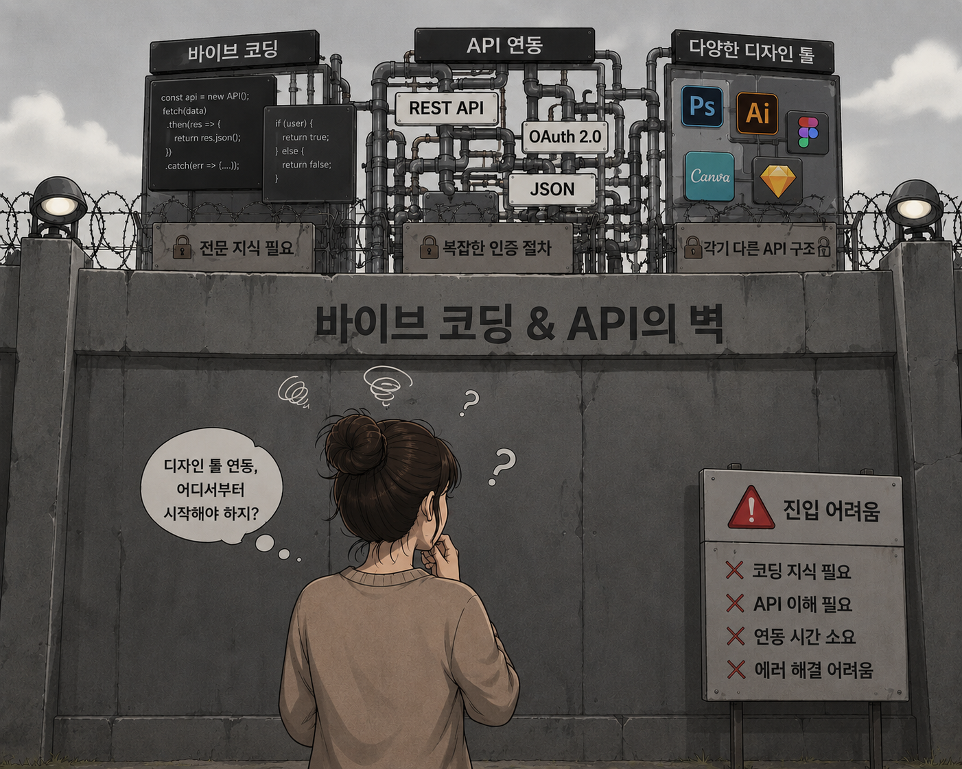 디자인 툴 연동의 복잡함