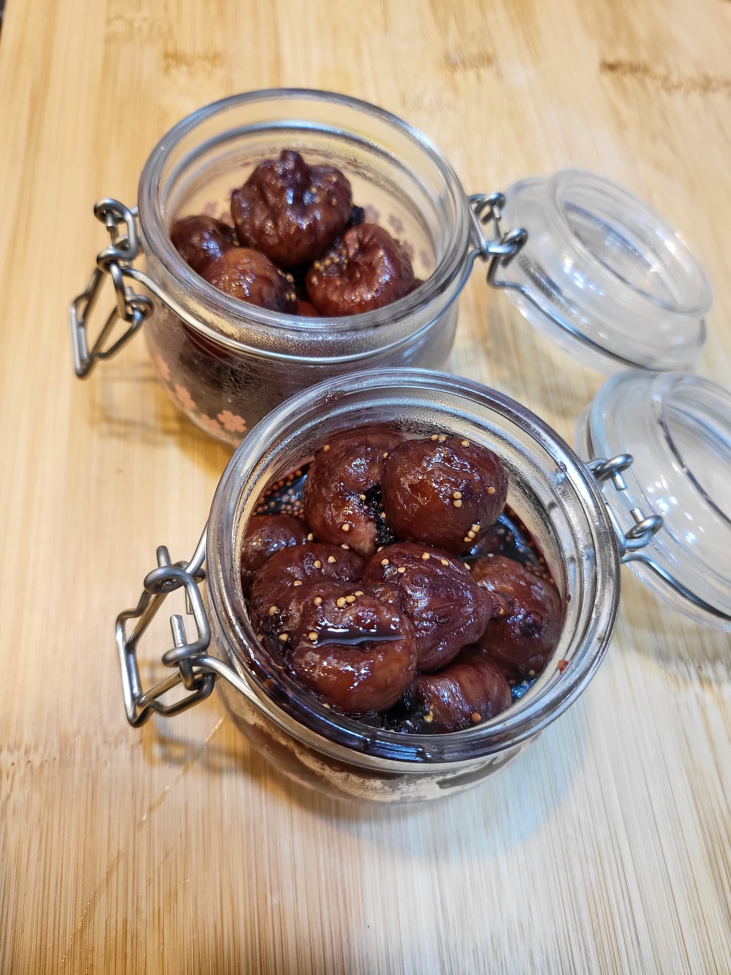 무화과 와인 조림