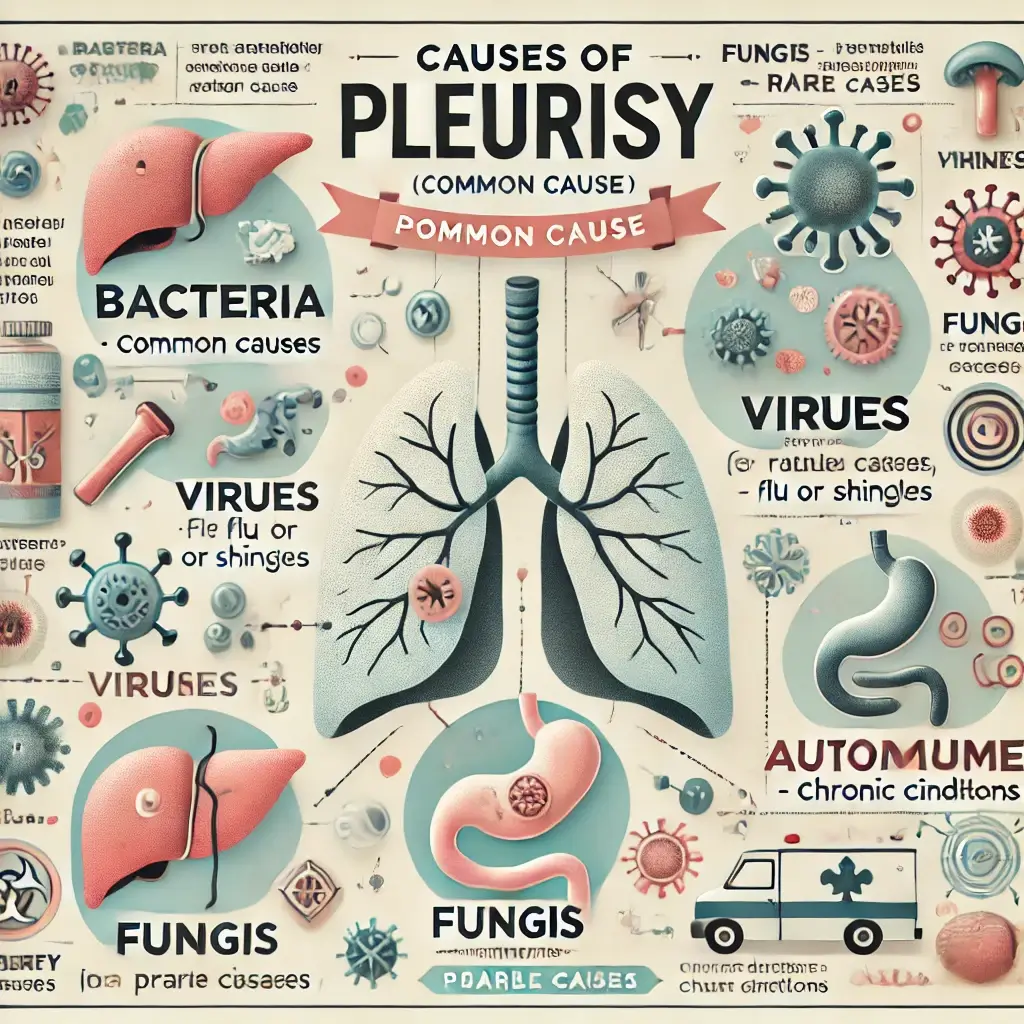 늑막염의 주요 원인