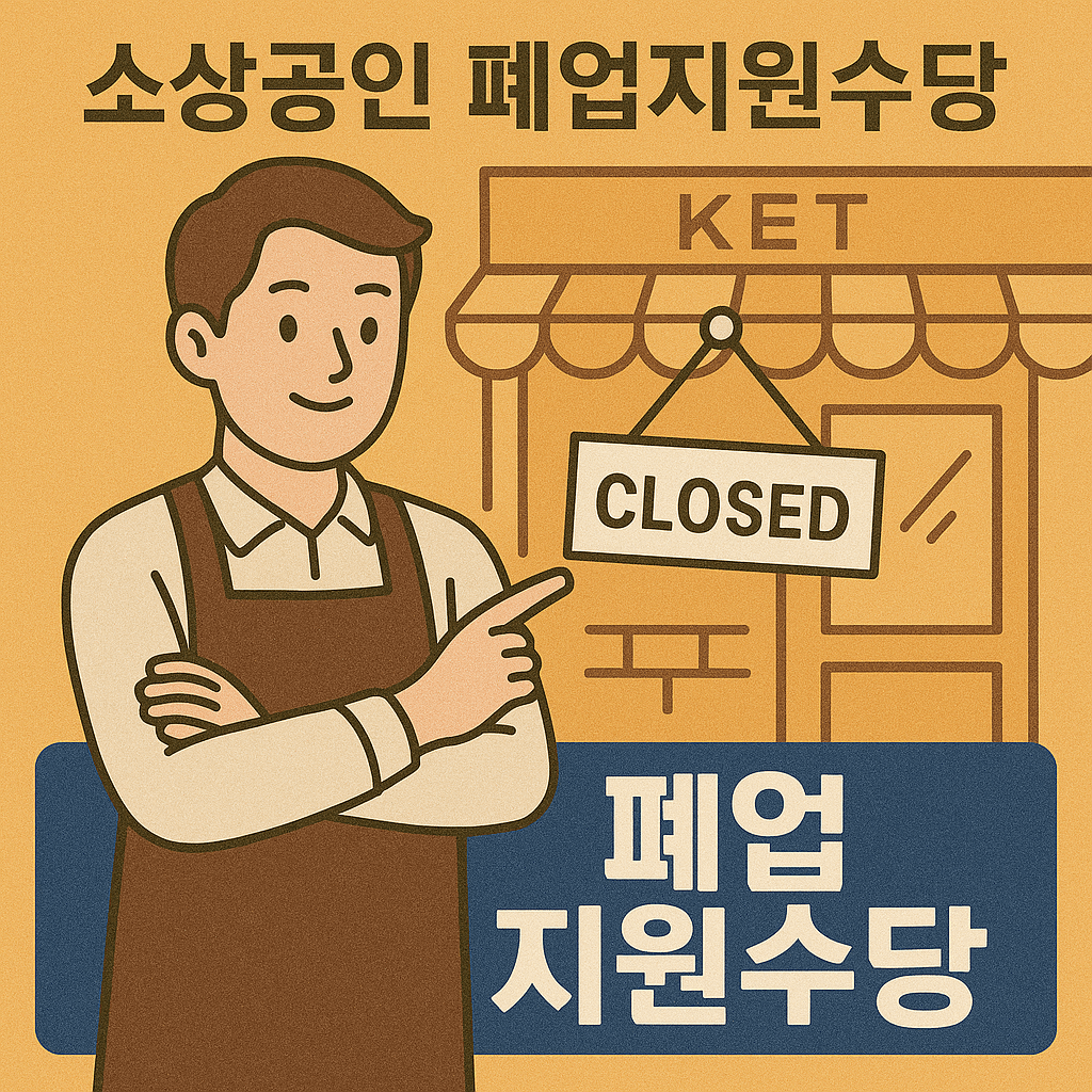 소상공인 폐업지원수당