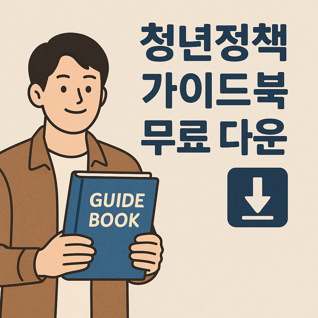 청년정책 가이드북 무료 다운로드 방법 및 정부&middot;지자체 공식 가이드 활용법