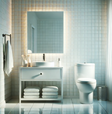 깨끗한 화장실 이미지