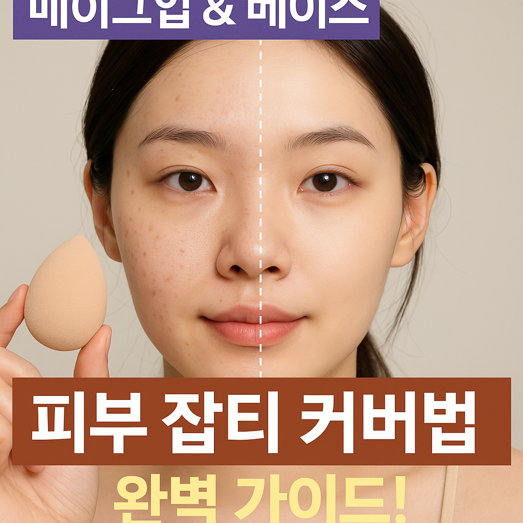피부 잡티 커버법