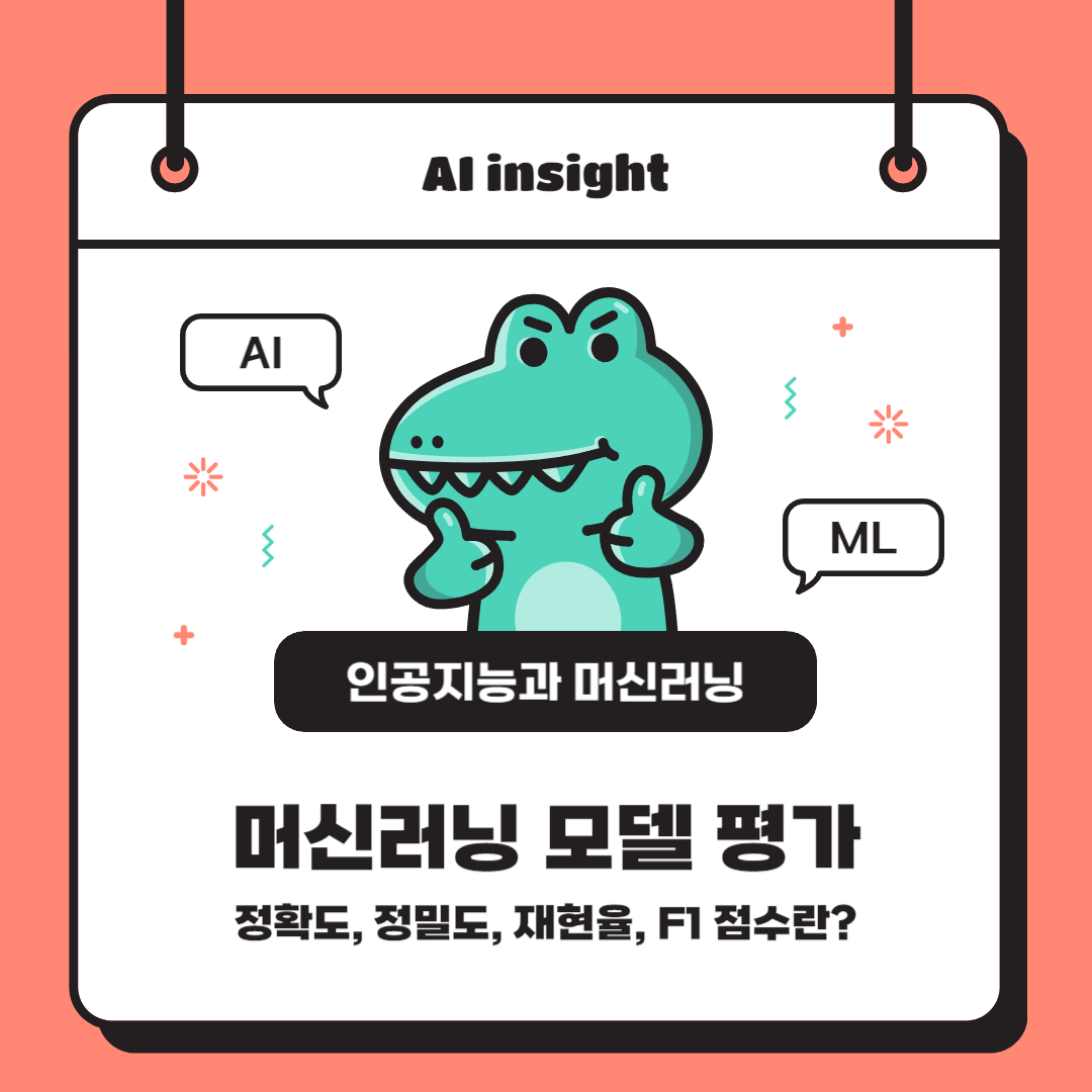 머신러닝 모델 평가: 정확도, 정밀도, 재현율, F1 점수란?