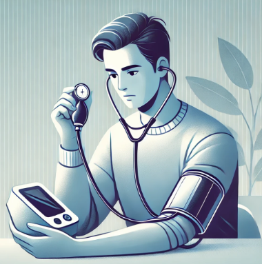 혈압재는 남자 이미지