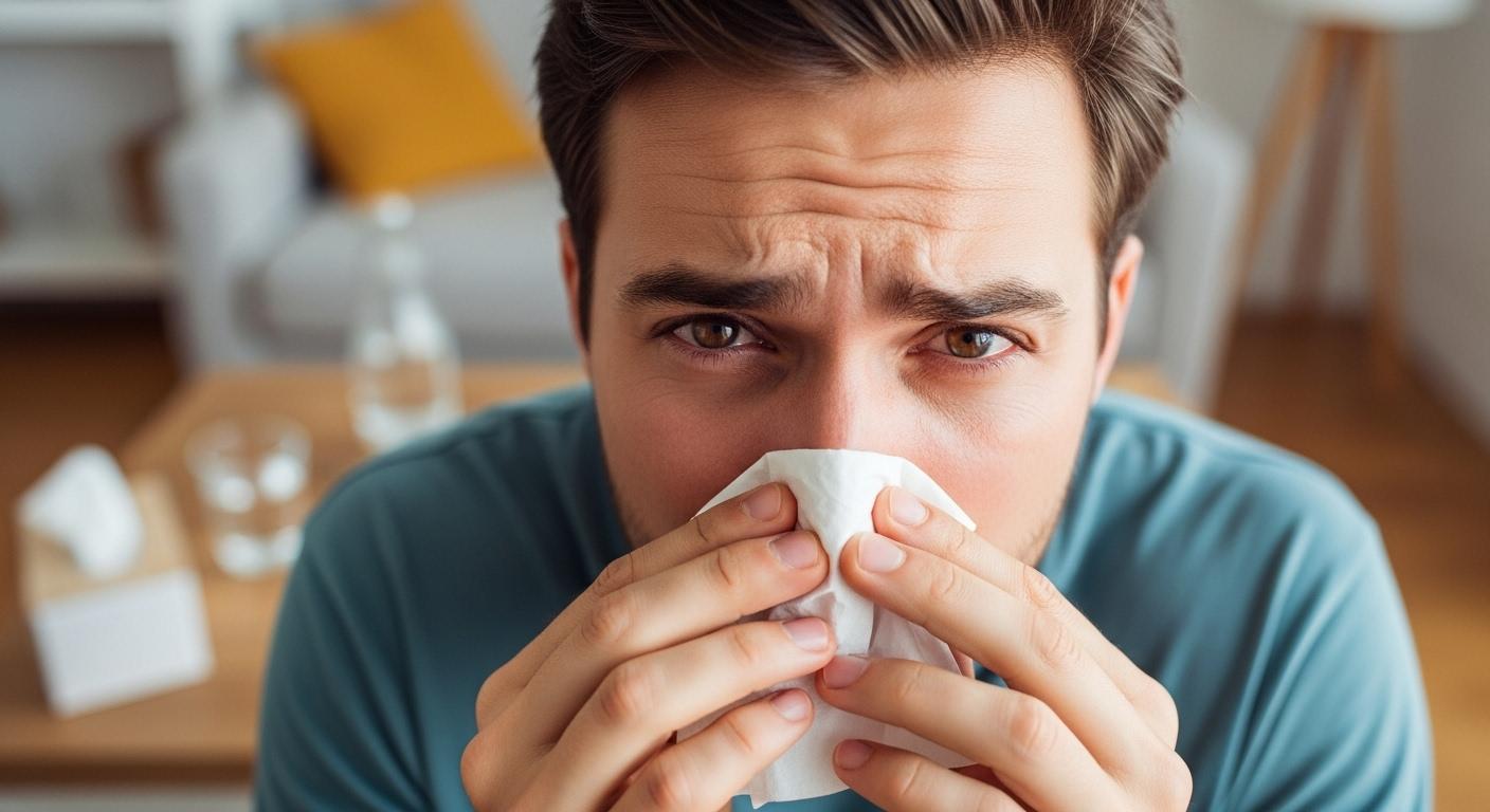 독감 증상 목감기