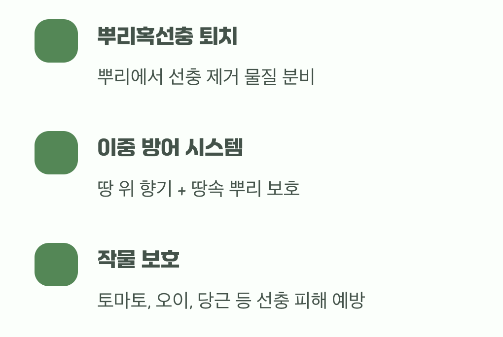 땅속의 보이지 않는 수호자