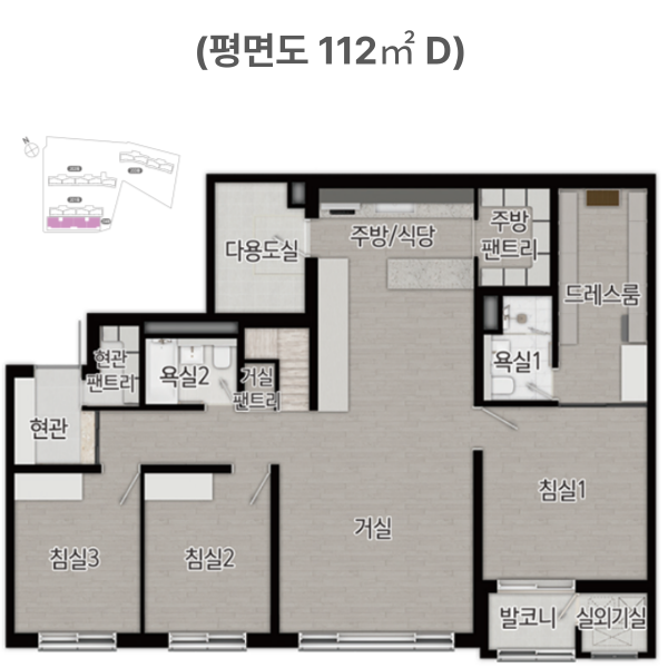 정읍 상동 예다음 2차 평면도
