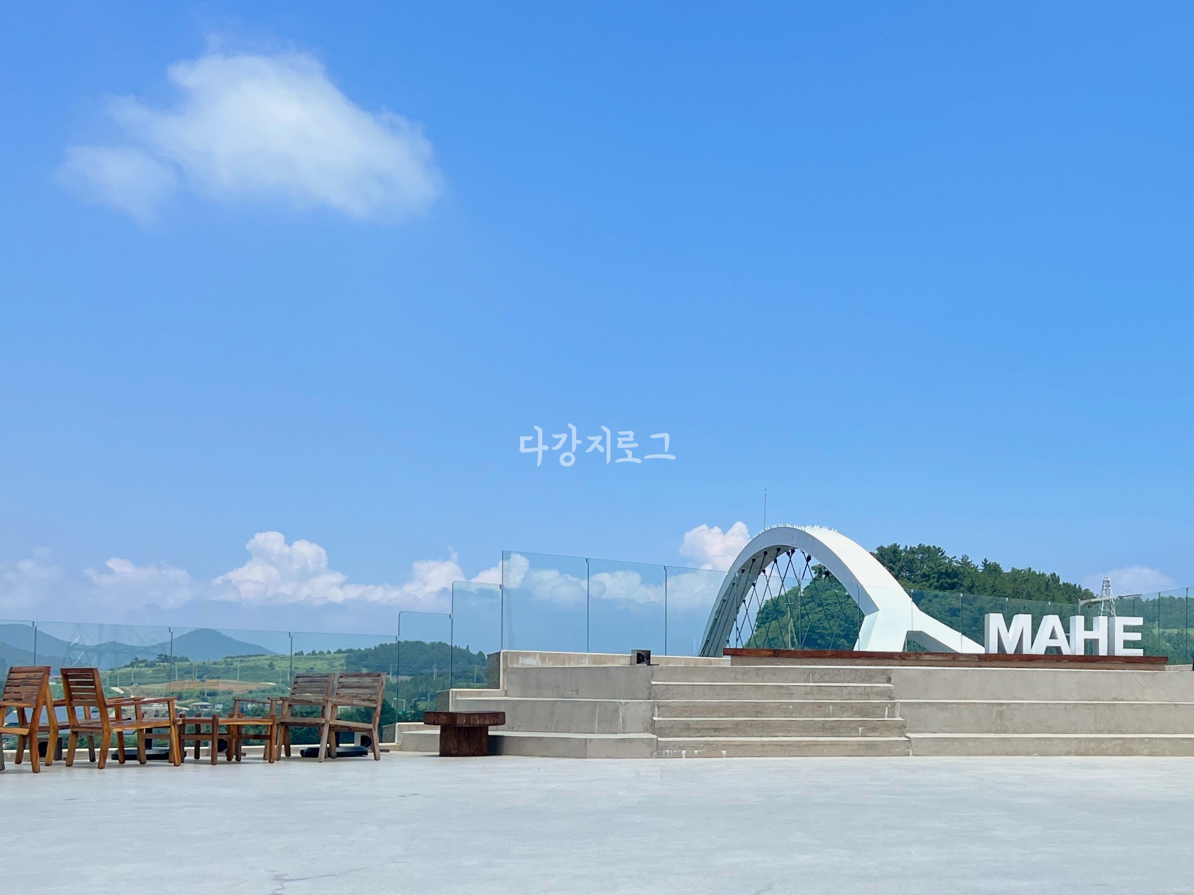 여수 화정면 백야대교 카페