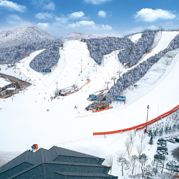지산 포레스트 리조트 스키장