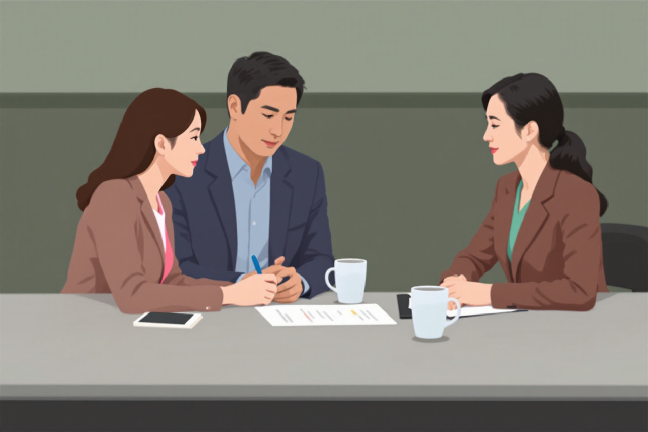 조정 재판 진행