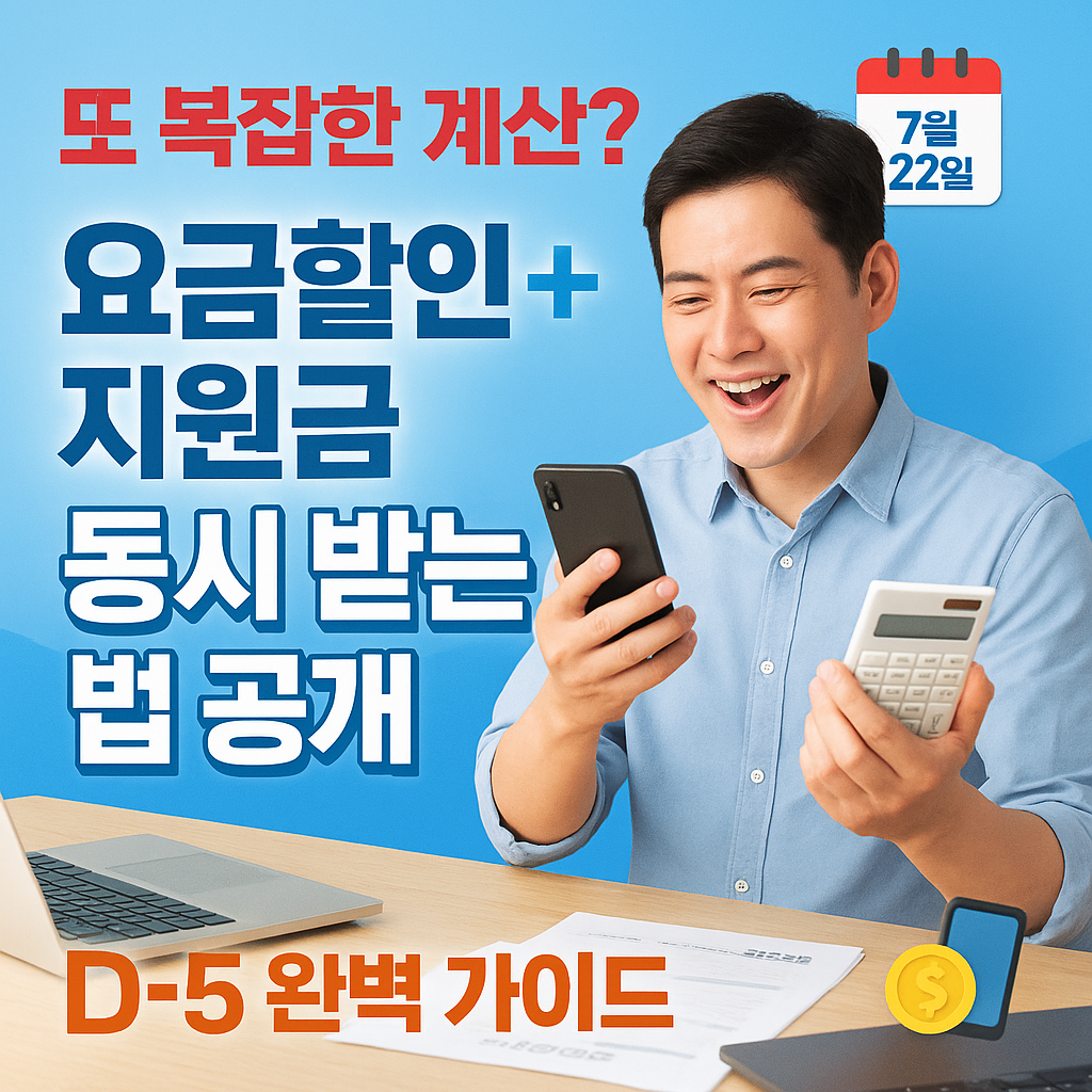 7월 22일 단통법 폐지! 요금할인+지원금 동시 받는 법