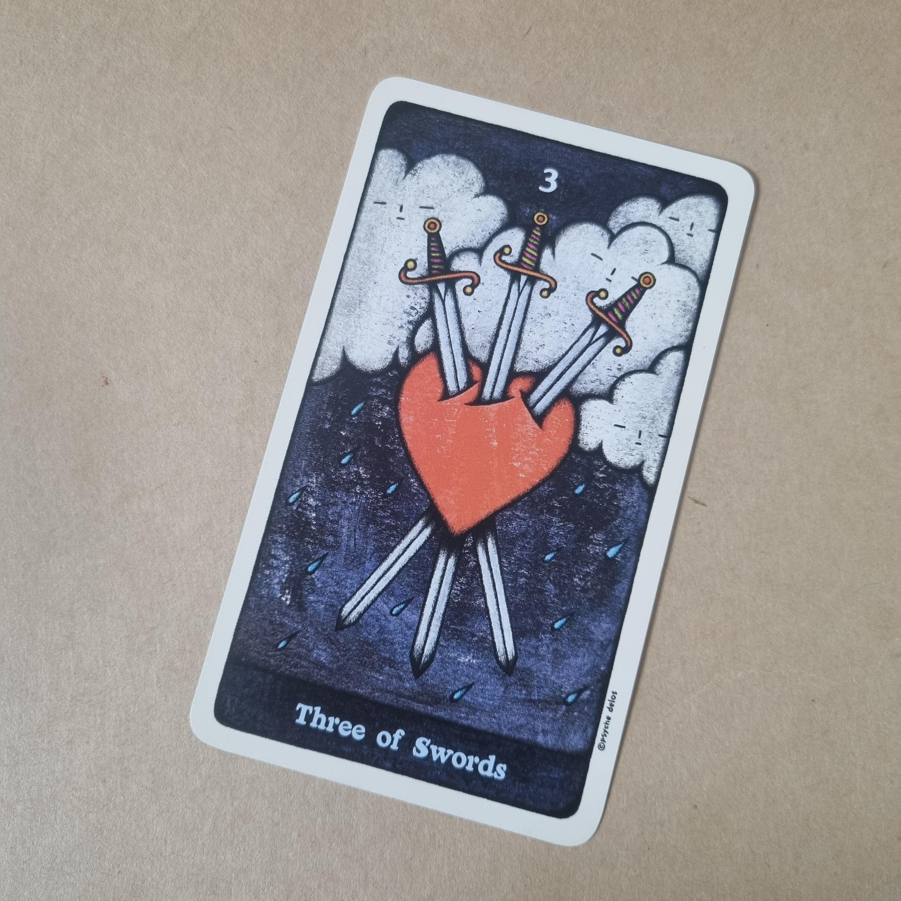 델로스 타로카드 소드3