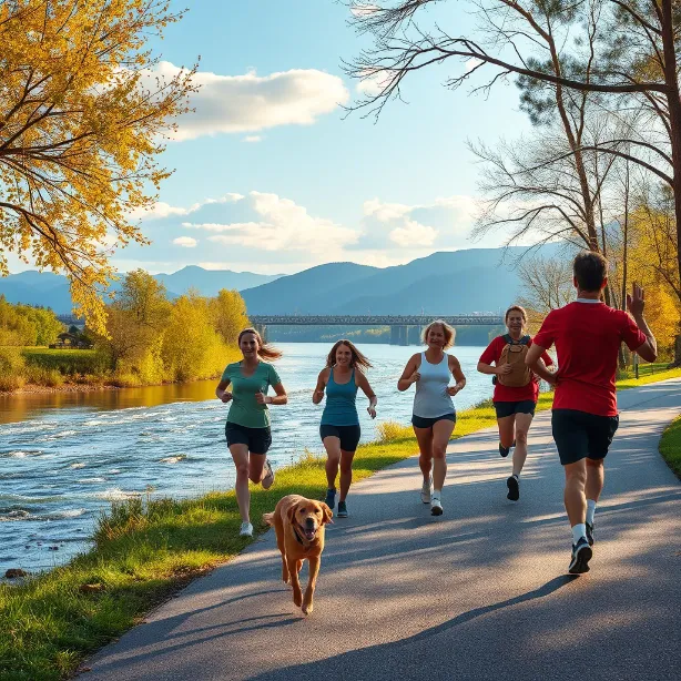 조깅하는 사람들 4