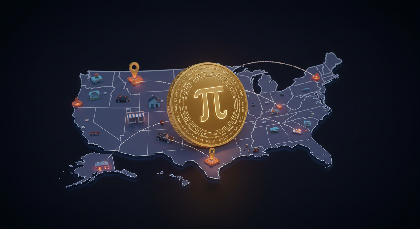 미국도 파이코인 결제 사례가 발생하기 시작했다.
