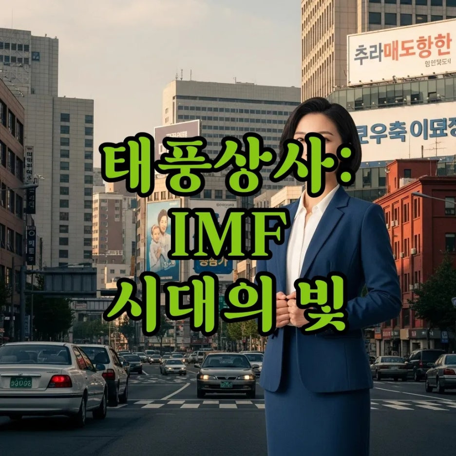 태풍상사 드라마 출연진, IMF 속 빛나는 연대!