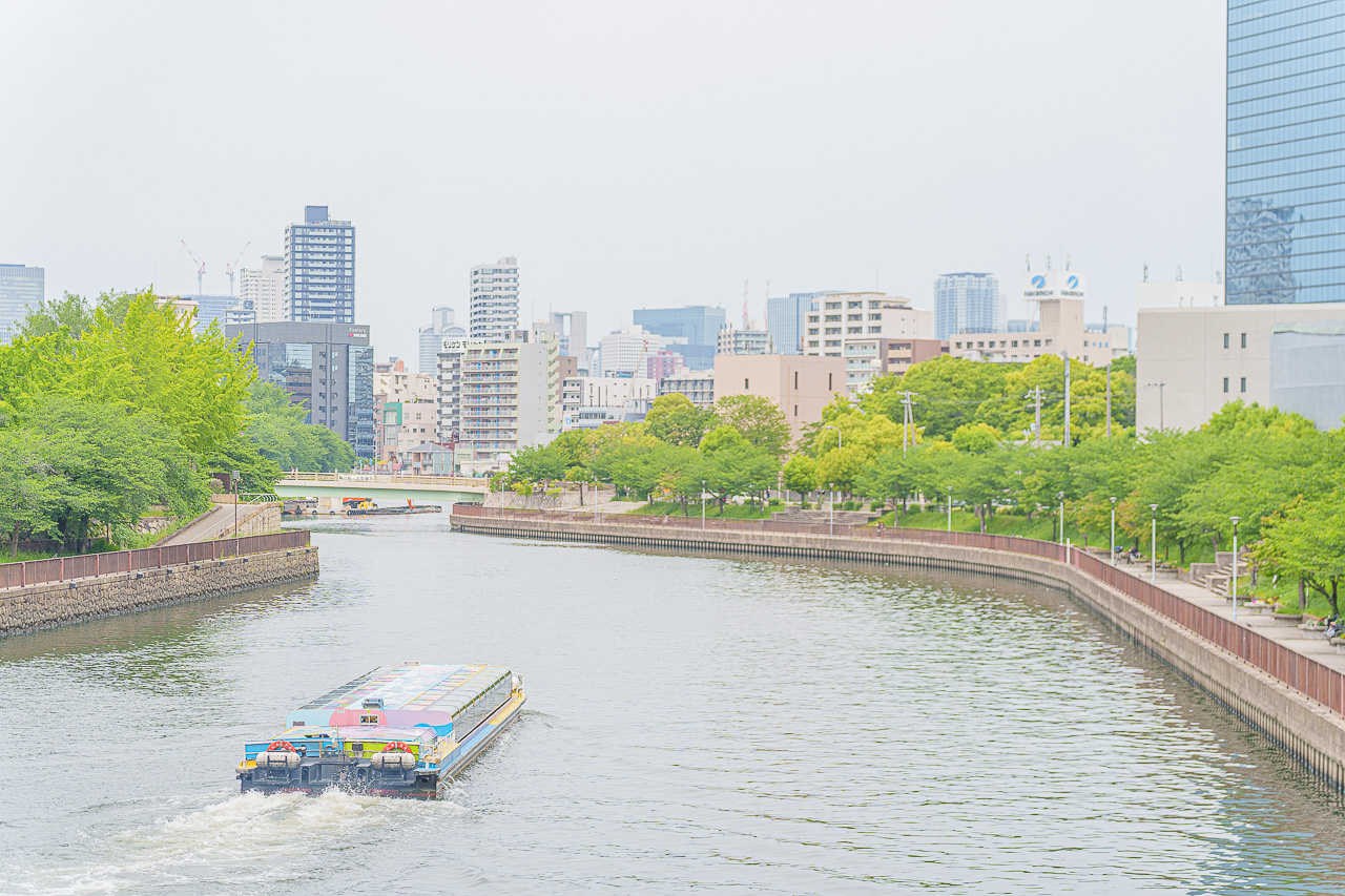 오사카 수상버스 아쿠아 라이너