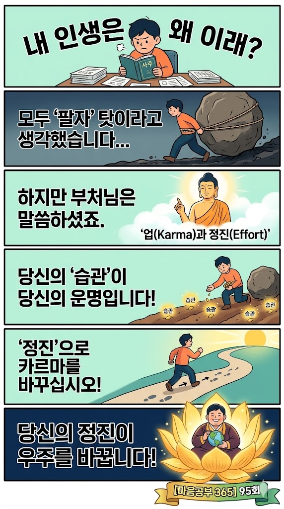 제95회 오늘의 주제 핵심 요약 설명 이미지.