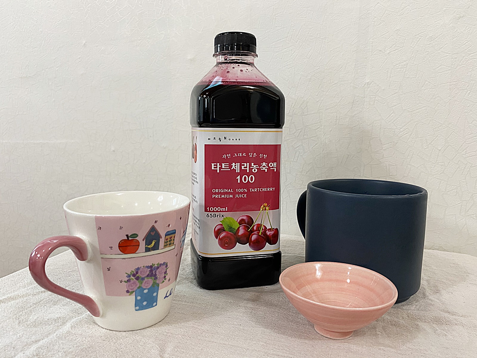 체리 주스 준비