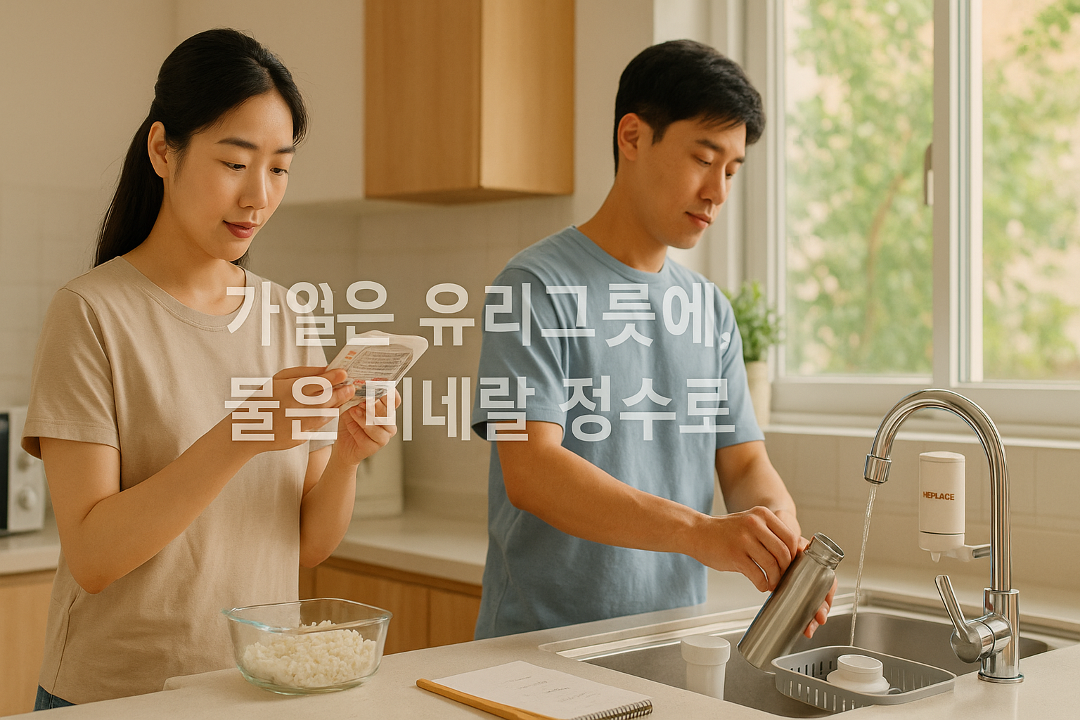 미세 플라스틱 섭취량 줄이기 생활화