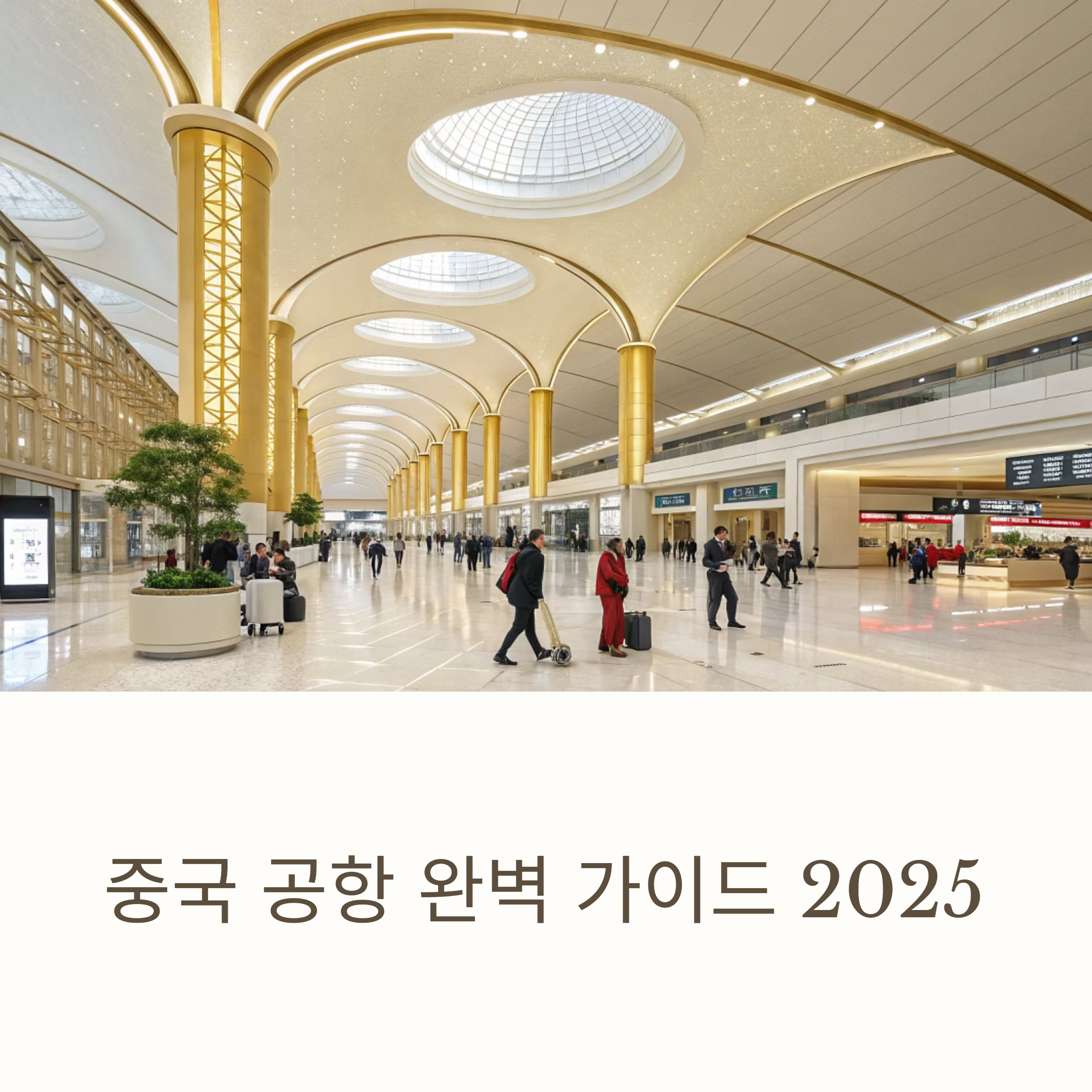 중국 공항 완벽 가이드 2025