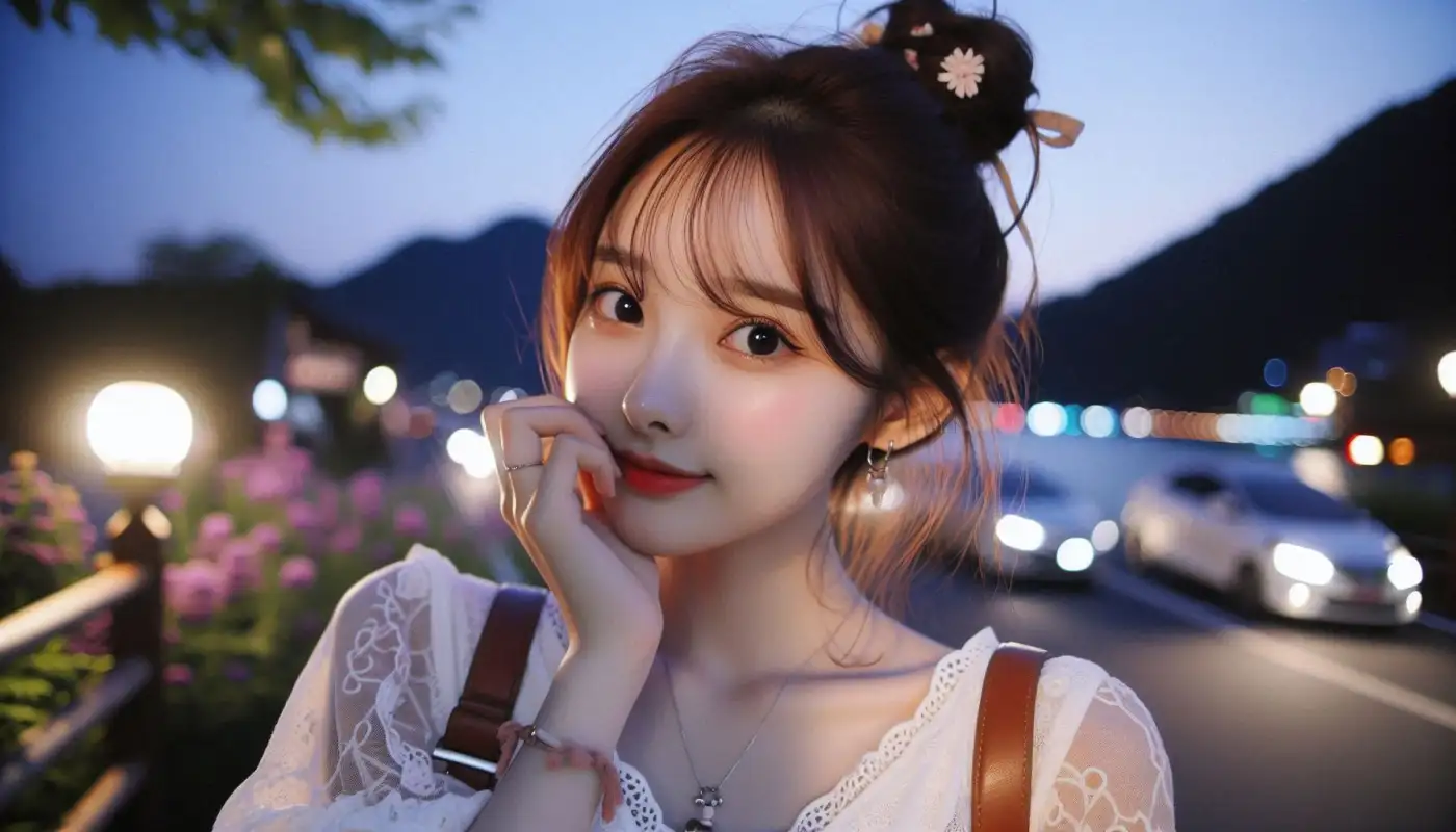 타이난-날씨를-알아보고-여행하는-여성의-모습