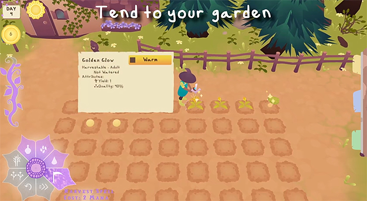 Witchs-garden-게임-플레이-장면