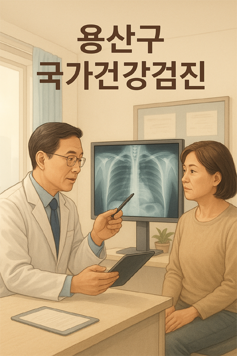 용산구 국가건강검진 이미지