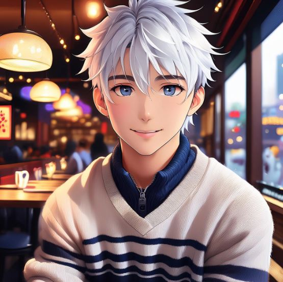 애니메이션 로맨틱 패션 예시 사진