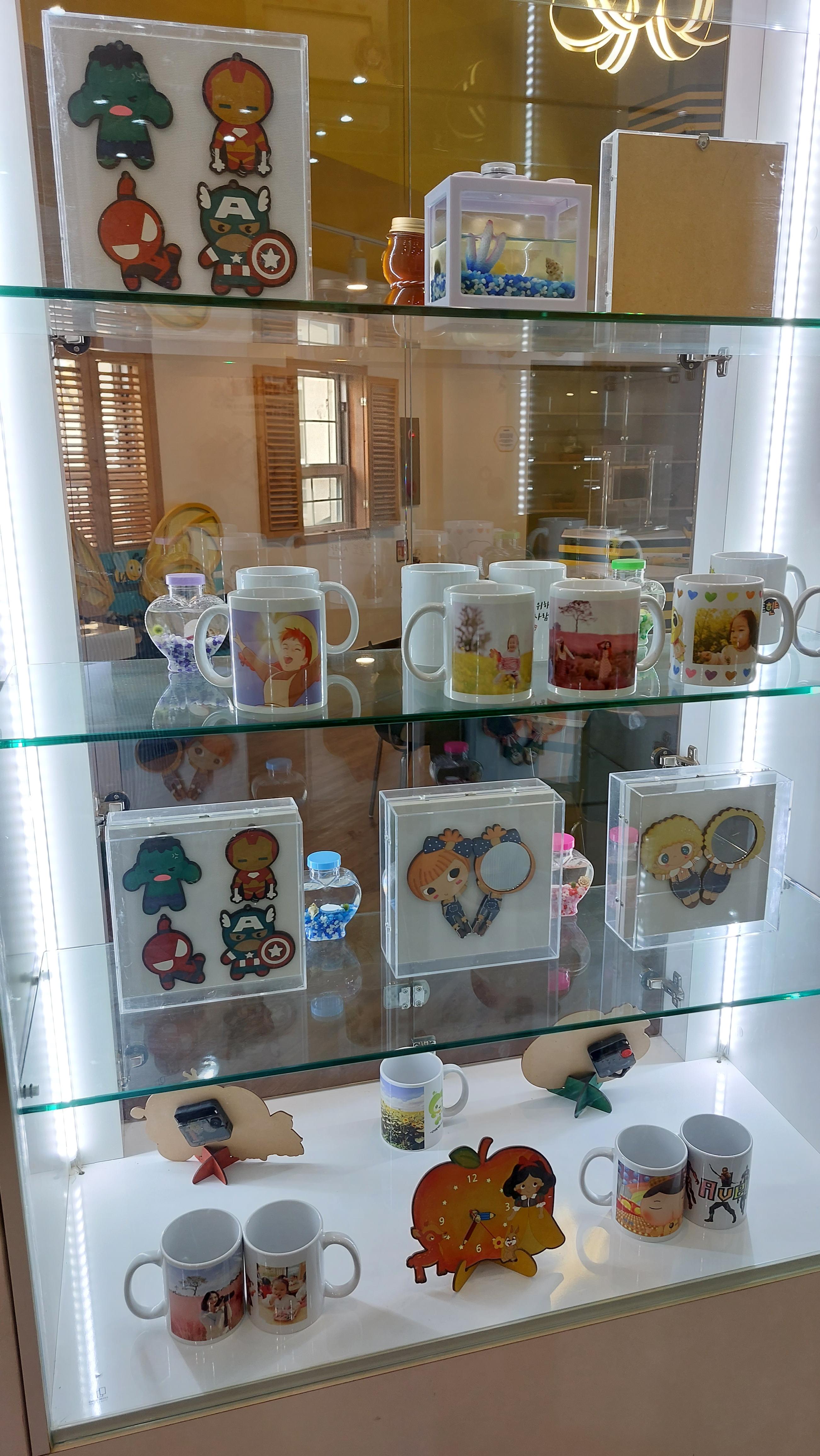 안성팜랜드 허니카페안에서 체험으로 만들수 있는 제품