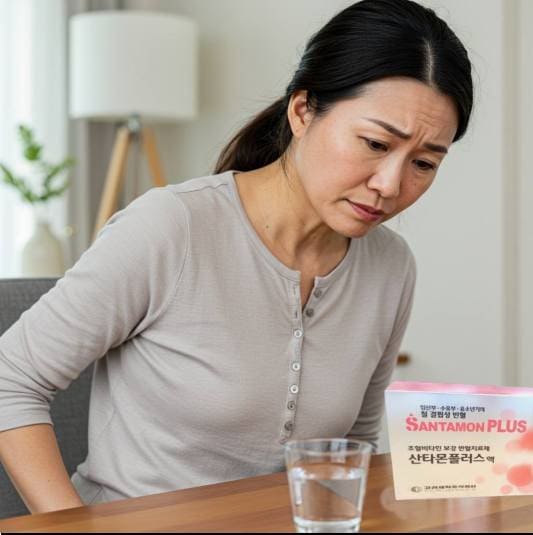 산타몬플러스액 효능 부작용 복용 중 피해야 할 음식