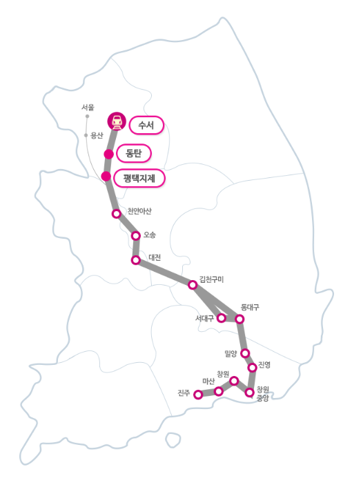 SRT 노선, 모든 노선 총정리