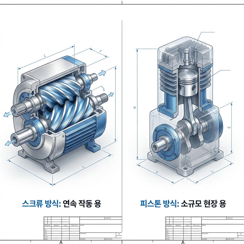 압축 공기 생산 시스템의 최적 설계와 효율적 관리 방안